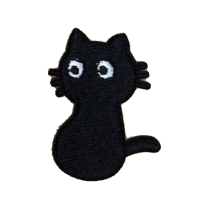 Black Sitting Cat